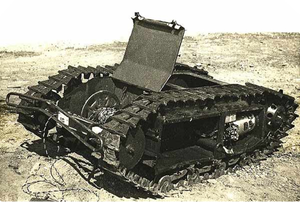 "歌利亚炸弹车"从来都不孤独,二战时的遥控坦克可不仅