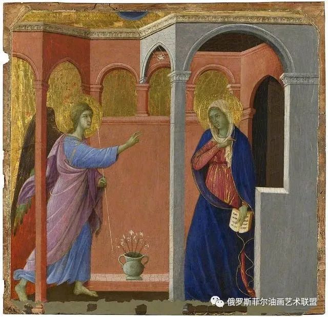 锡耶纳画派创始人:duccio(740年前)绘画艺术作品欣赏