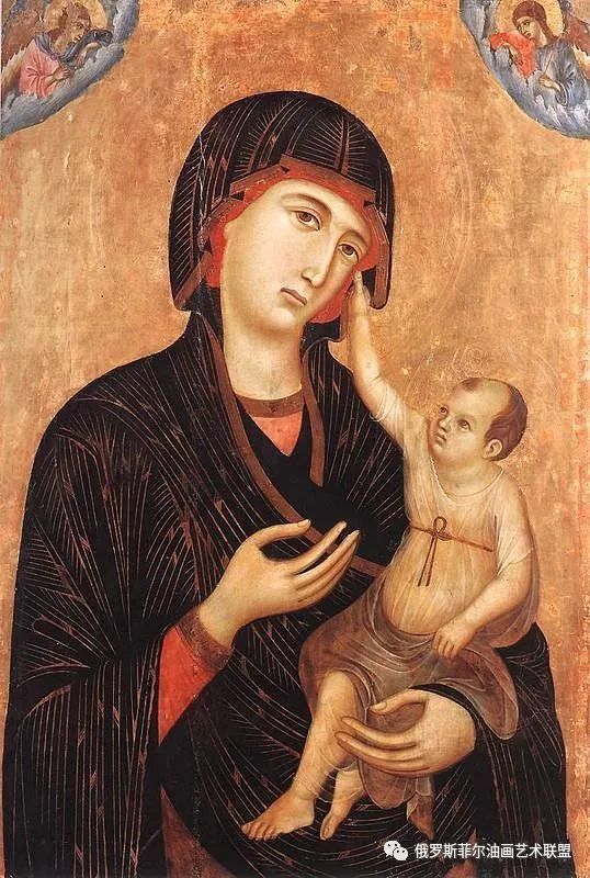 锡耶纳画派创始人:duccio(740年前)绘画艺术作品欣赏