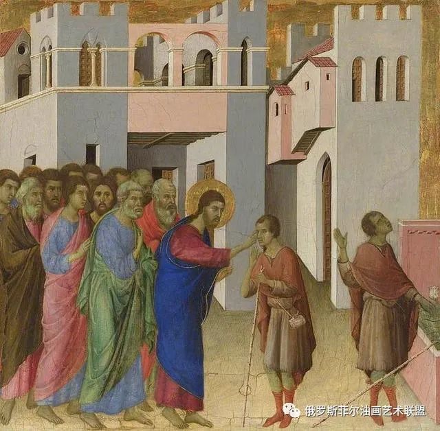 锡耶纳画派创始人:duccio(740年前)绘画艺术作品欣赏