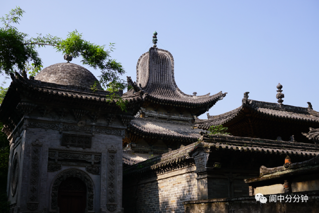 "保宁寺"盘龙山拱北,位于四川省阆中附近的盘龙山