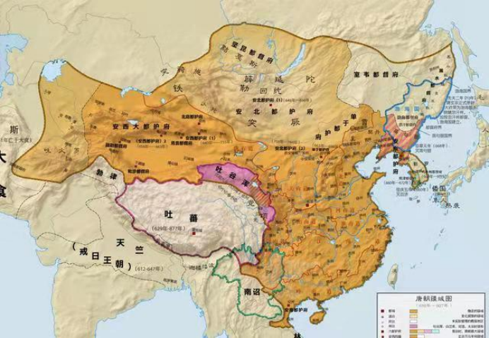 维基唐朝地图