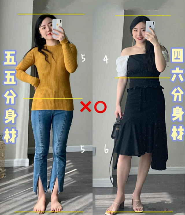 不过,九头身,八头身的完美比例只能靠天生吗?