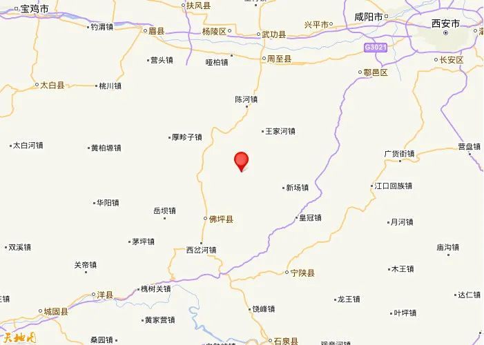 汉中市西乡县今早08时发生19级地震