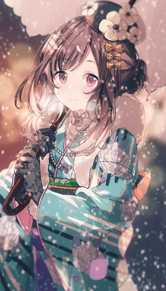 【二次元】戴眼镜的知性美少女