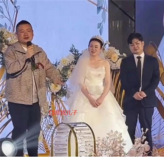岳云鹏在外甥李筱奎婚礼现场发言引人