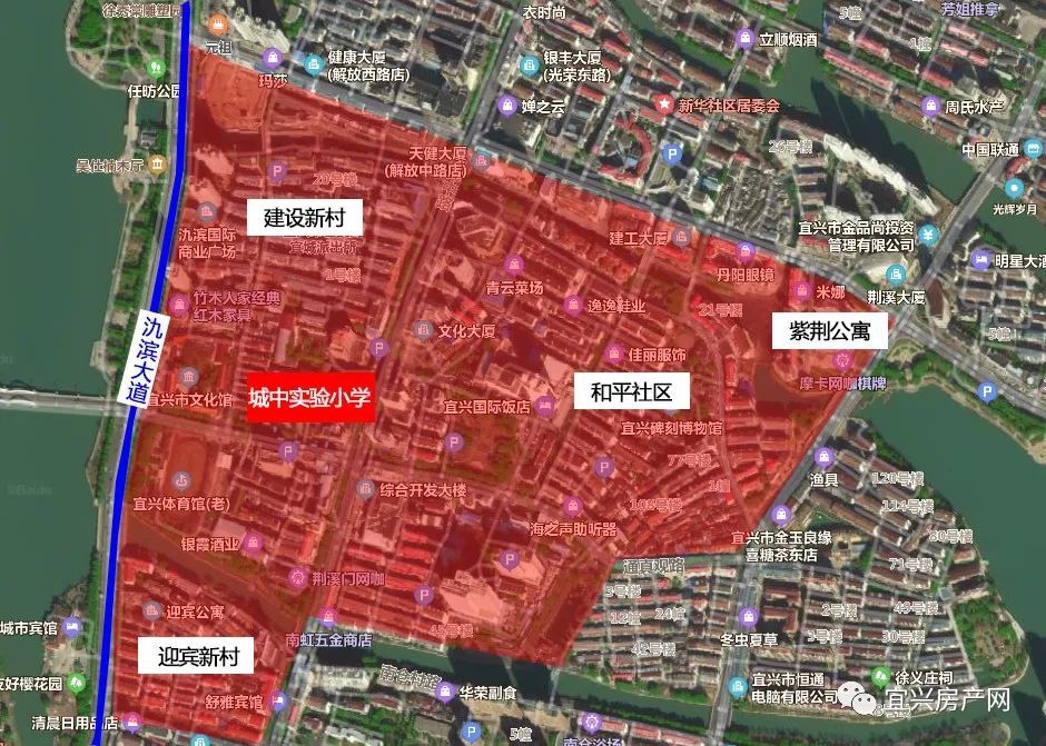 2021宜兴学区房划分图,2020宜兴学区房划分图 宜兴各区域学区划分情况汇总!还有周边小区房价