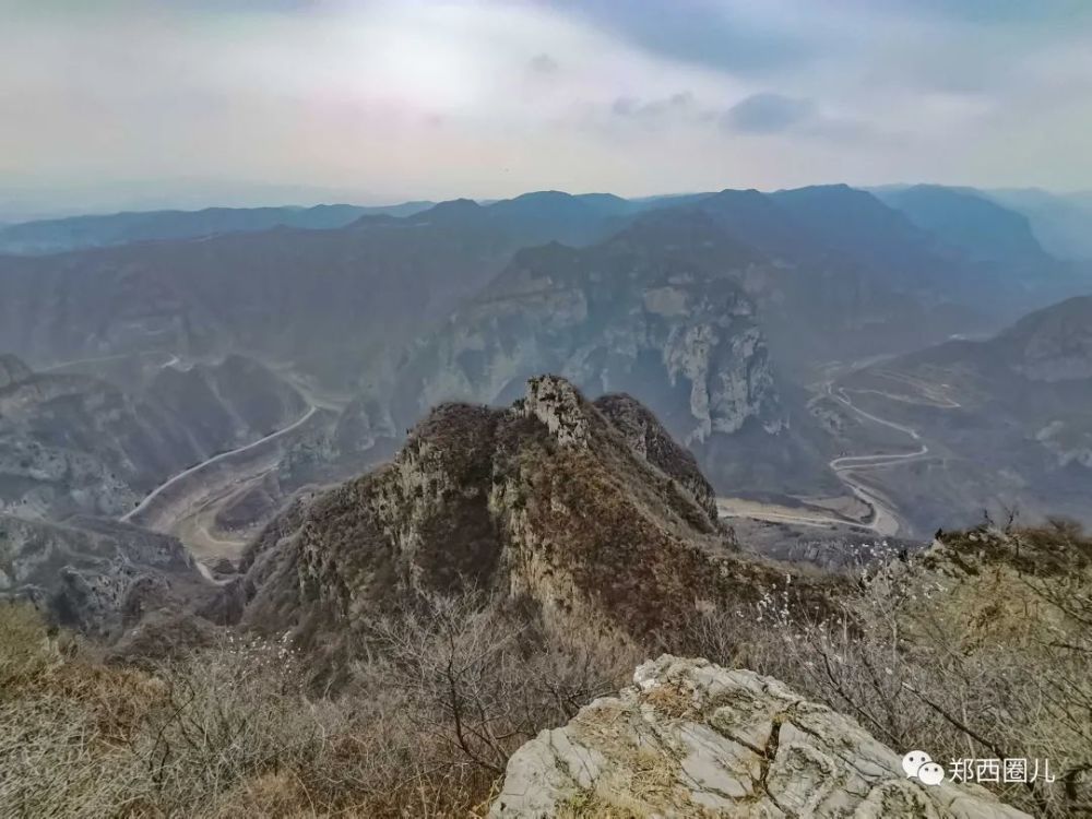 郑州早春乍暖还寒不负春光徒步巩义青龙山