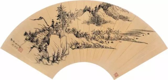 部分历代名家扇面画作品集