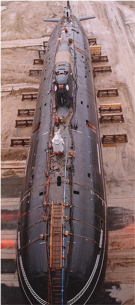 苏联时代研制建造的971型阿库拉级核潜艇俄罗斯海军今天仍然在使用它