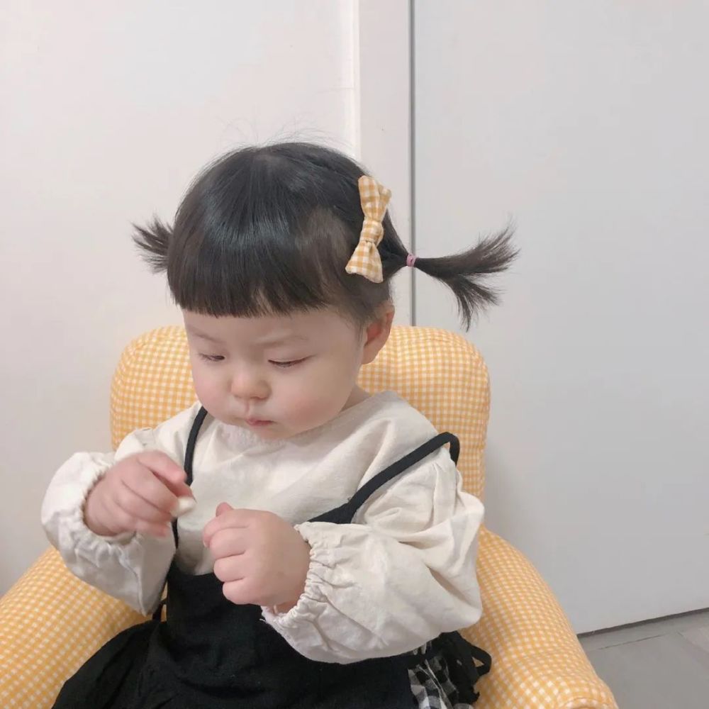 奶凶奶凶的萌娃头像
