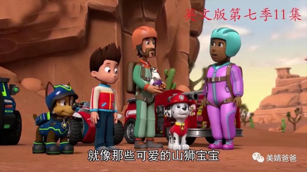 汪汪队立大功《paw patrol》第七季英文版本带中文字幕超清下载