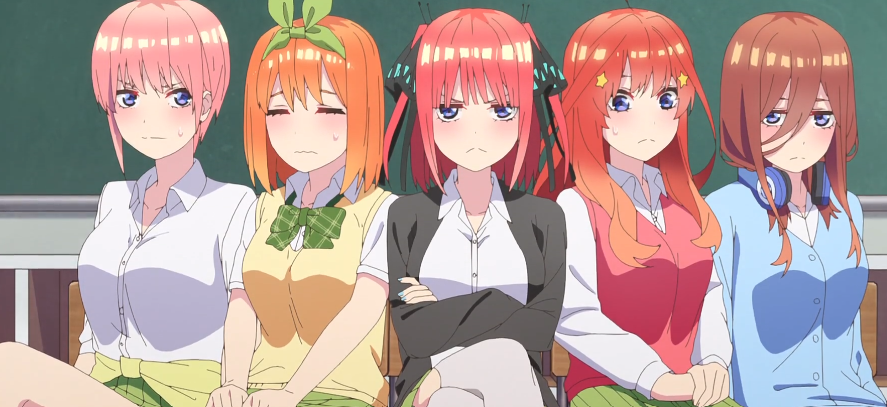 五等分的花嫁:一花,二乃和三玖开始进击,心疼四叶