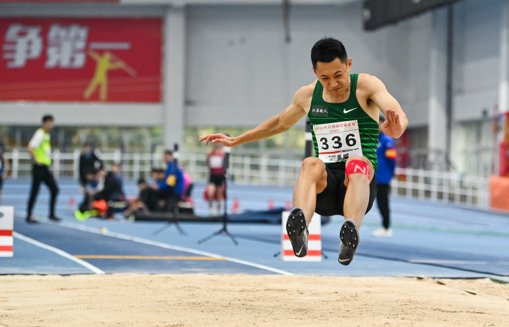 (体育)田径——2021室内田径邀请赛(西南赛区):男子跳远决赛赛况