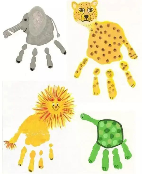 激发想象的创意手指画教程,孩子在家就能玩的不亦乐乎