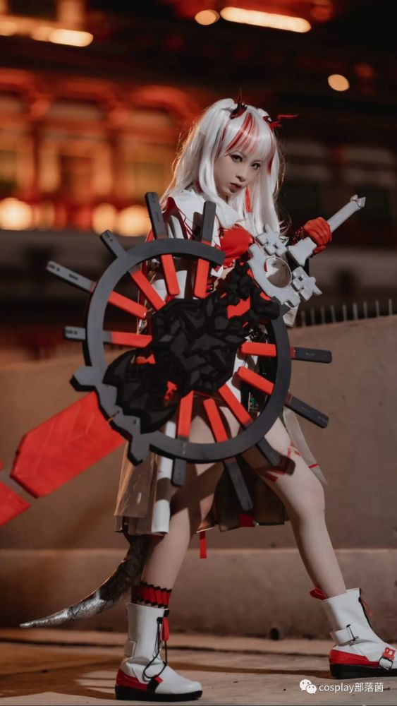 cos:明日方舟年cos正片@月什