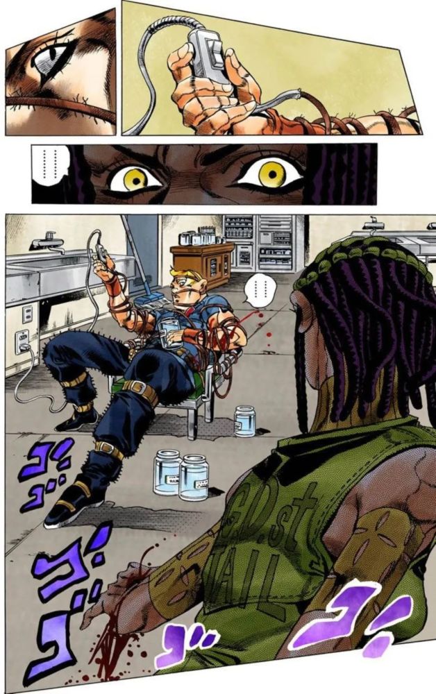 jojo的奇妙冒险 第6部:石之海-艾梅斯·罗斯提罗之胶带5