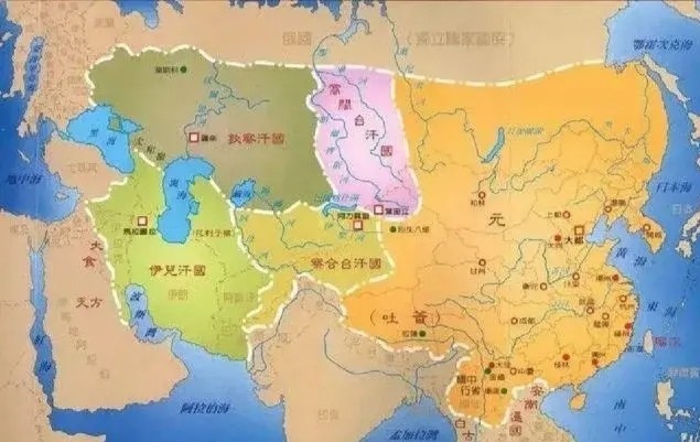 成吉思汗西征和四大汗国的建立|四大汗国|蒙古|速