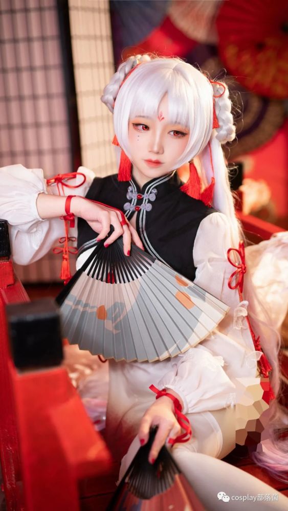 cos:不知火魔都绮梦旗袍cos正片@楚楚子,恭祝元宵快乐