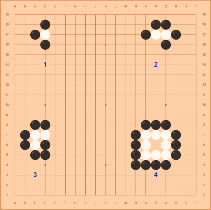 【围棋启蒙课程】:数气,提子