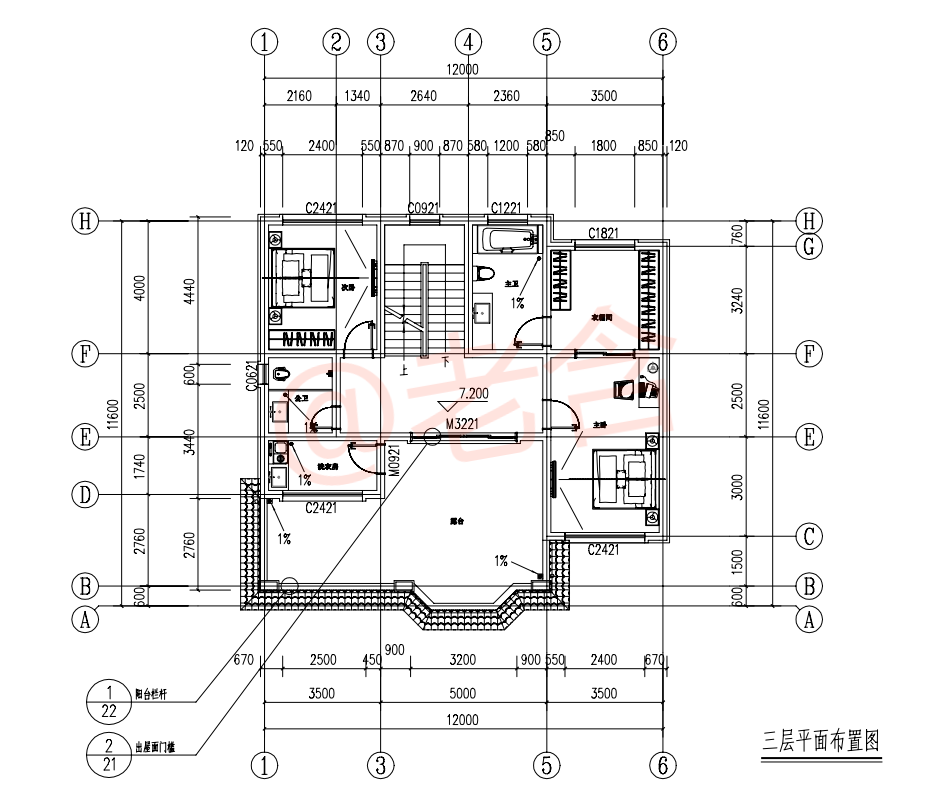 12×11米性价比超高的农村自建房,独立柴火房,布局值得点赞