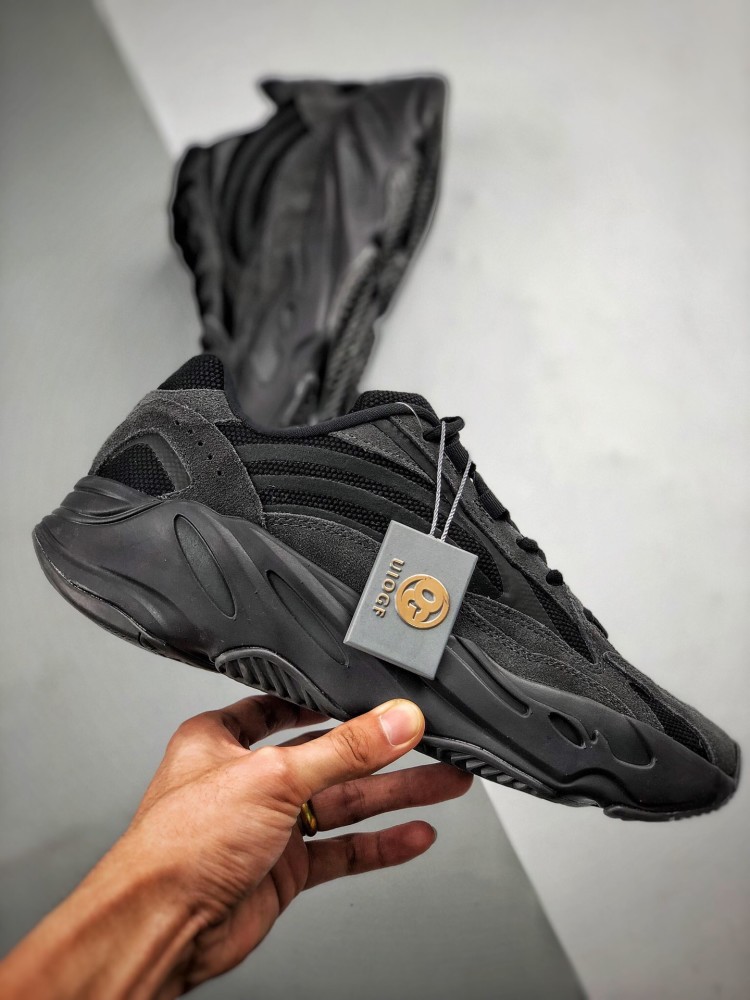 adidas yeezy boost 700v2 "vanta" 黑魂/纯黑武士椰子700跑步鞋fu