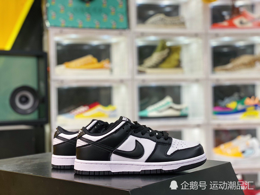 nike dunk 熊猫 黑白运动休闲板鞋