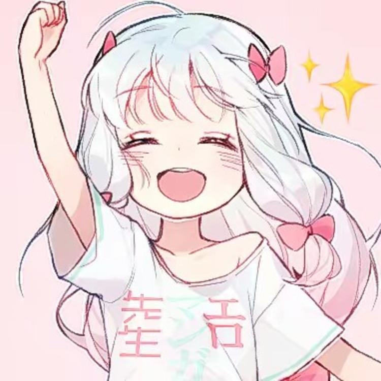 甜甜的笑,动漫女生头像