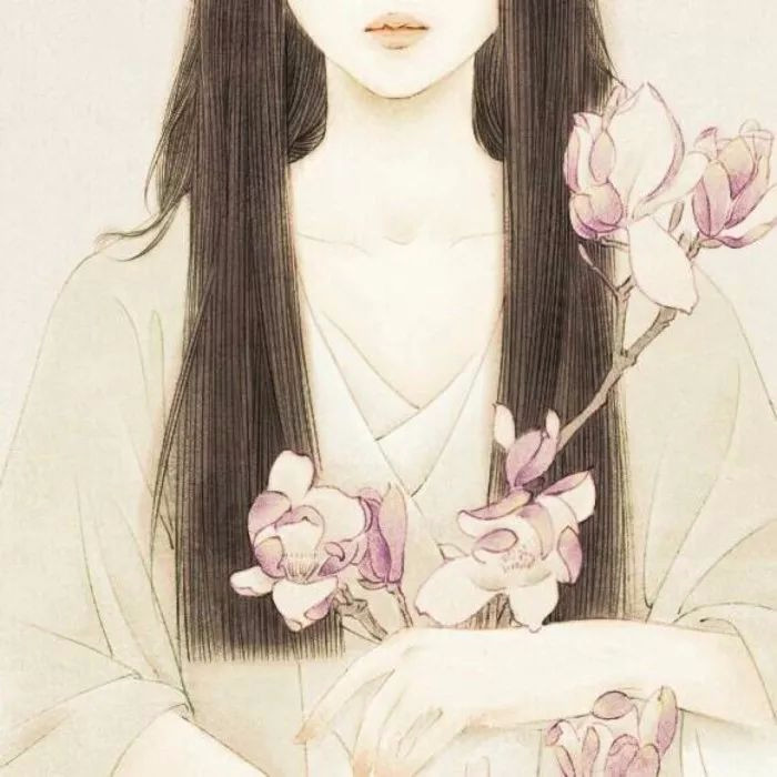 动漫女头|古风插画女生头像