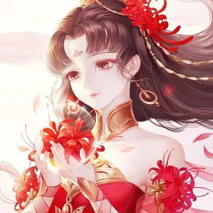 动漫女头古风插画女生头像