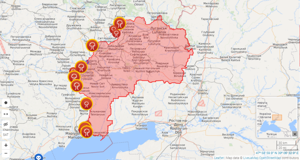 战争地图显示,3月13日乌克兰东部并未爆发大规模冲突 美国没动作