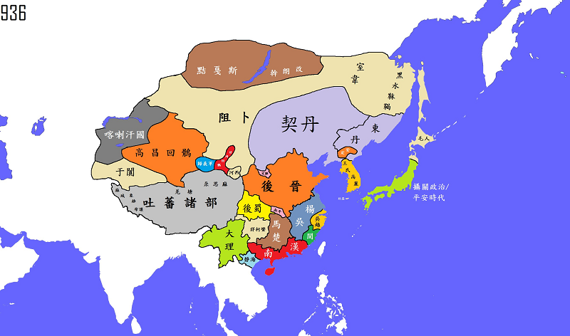 五代十国时期,后唐和南唐,跟历史上的唐朝有什么关系?