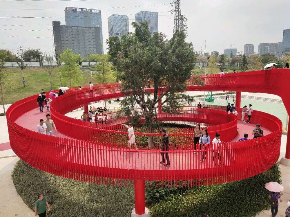 2020深圳最火的网红桥,2021再次体验全程-光明虹桥.
