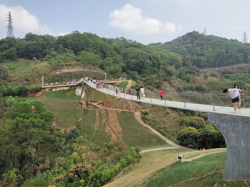 深圳继玻璃桥之后,又一挑战心跳的地方-光明悬桥.