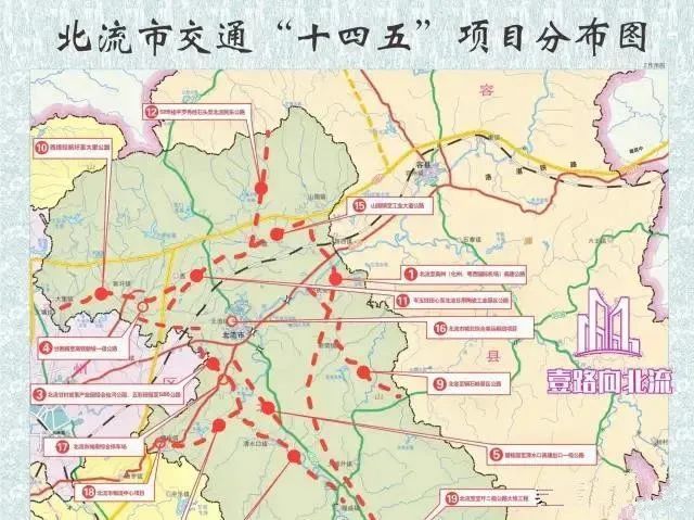 19.北流至宝圩二级公路大修工程,维修北宝二级公路长72公里.