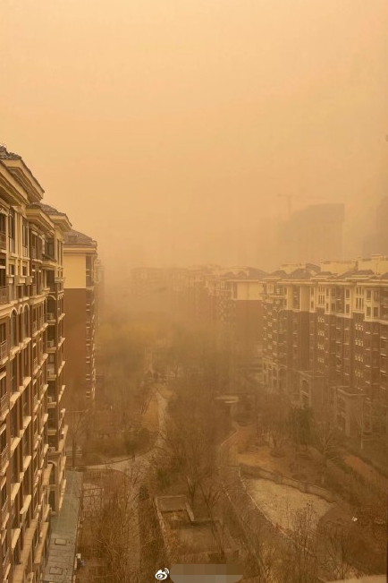 发布沙尘暴黄色预警信号: 预计今天白天天津地区将出现沙尘暴天气 能