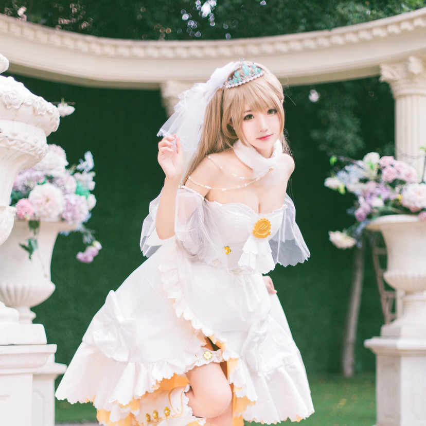 cos婚纱_时崎狂三cos婚纱