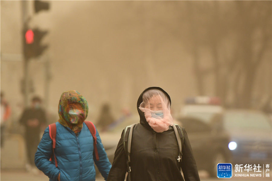 十年来最强沙尘!北京明天沙尘或回流 pm10浓度短时升高