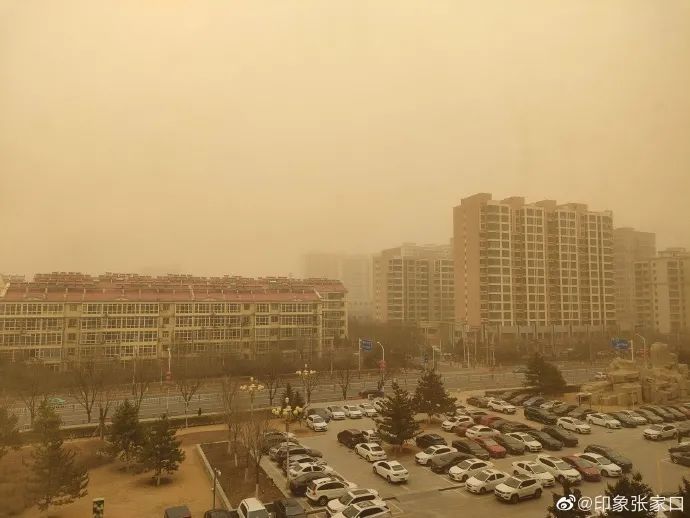 河北发布沙尘暴黄色预警!一市12小时内持续沙尘暴!