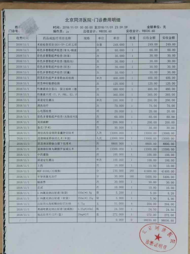 记者暗访男科医院没病仍被查出多种性功能问题手术项目被指圈钱