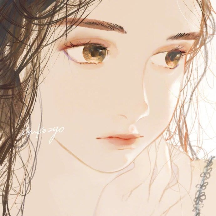 哇超绝的女生头像|好强的光影