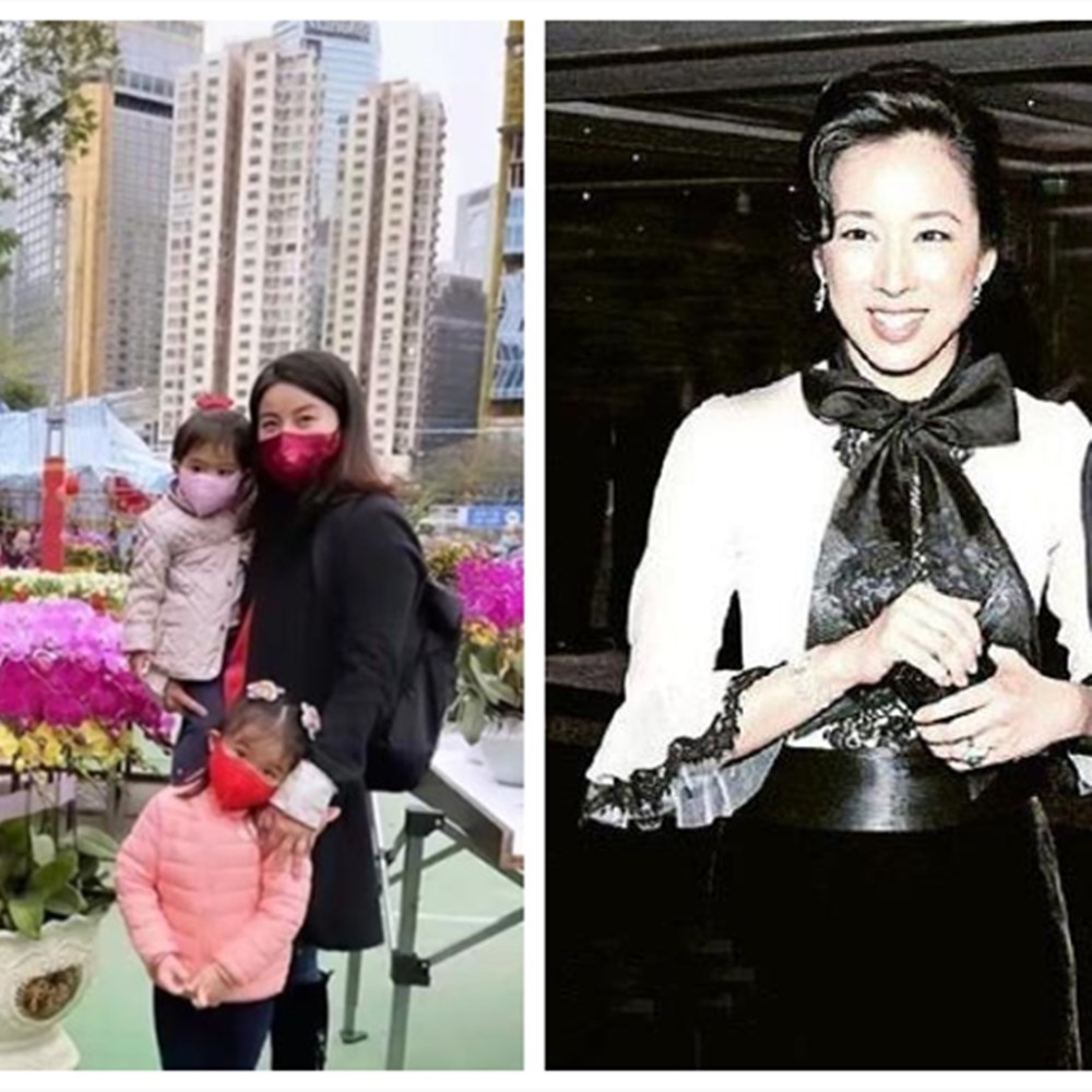郭晶晶俩女儿"腰果眼",被称"豪门长相",爷爷变成"孙女
