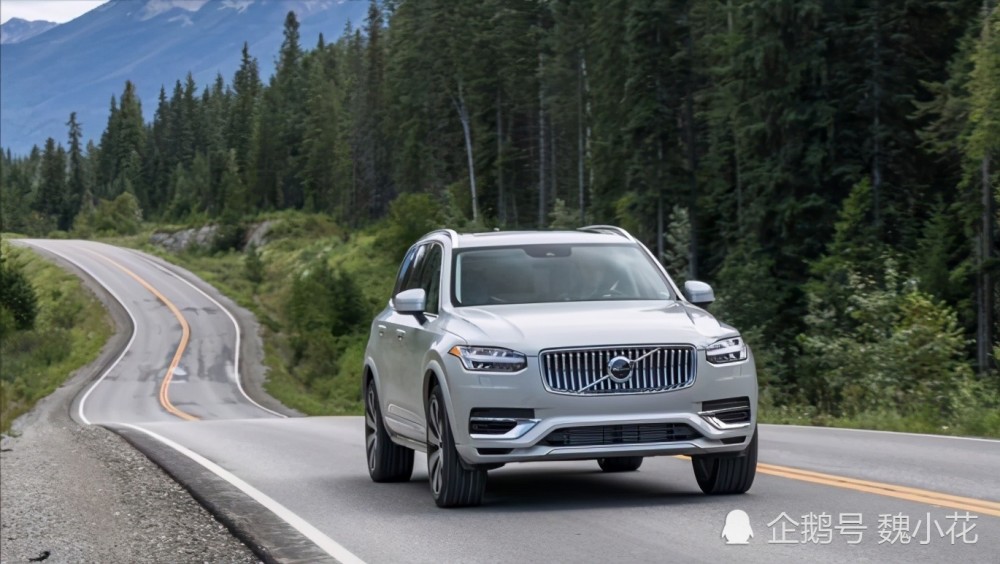 2021款"沃尔沃xc90"t8版登场,三排六座,水晶档杆太抢眼!