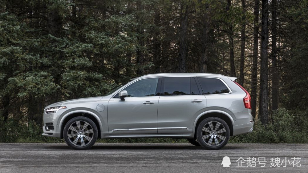2021款"沃尔沃xc90"t8版登场,三排六座,水晶档杆太抢眼!
