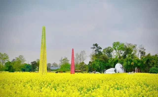 郫都途远驿站亮相成都大地艺术季,用价值激活乡村经济