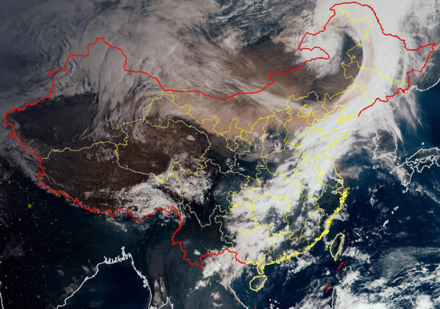 可怕的蒙古气旋:沙尘暴席卷半个中国,未来有可能更强烈