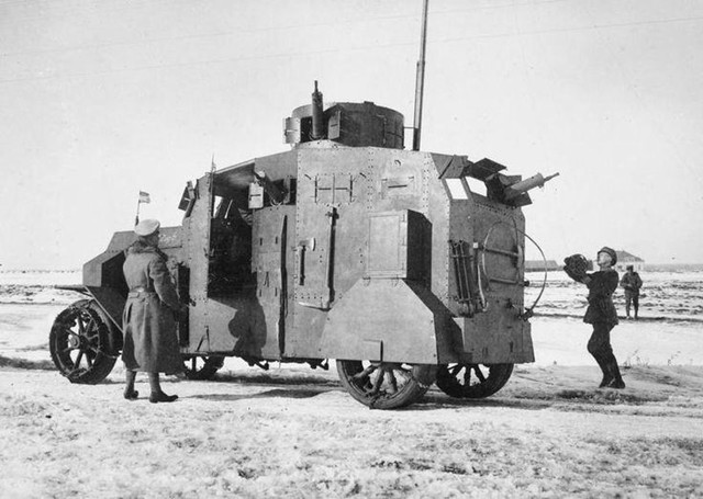 一战德国艾哈特ev/4装甲车,德国早期的装甲车尝试