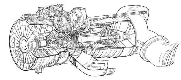 "飞马"发动机结构图