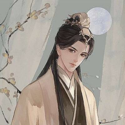 一组男生古风动漫头像