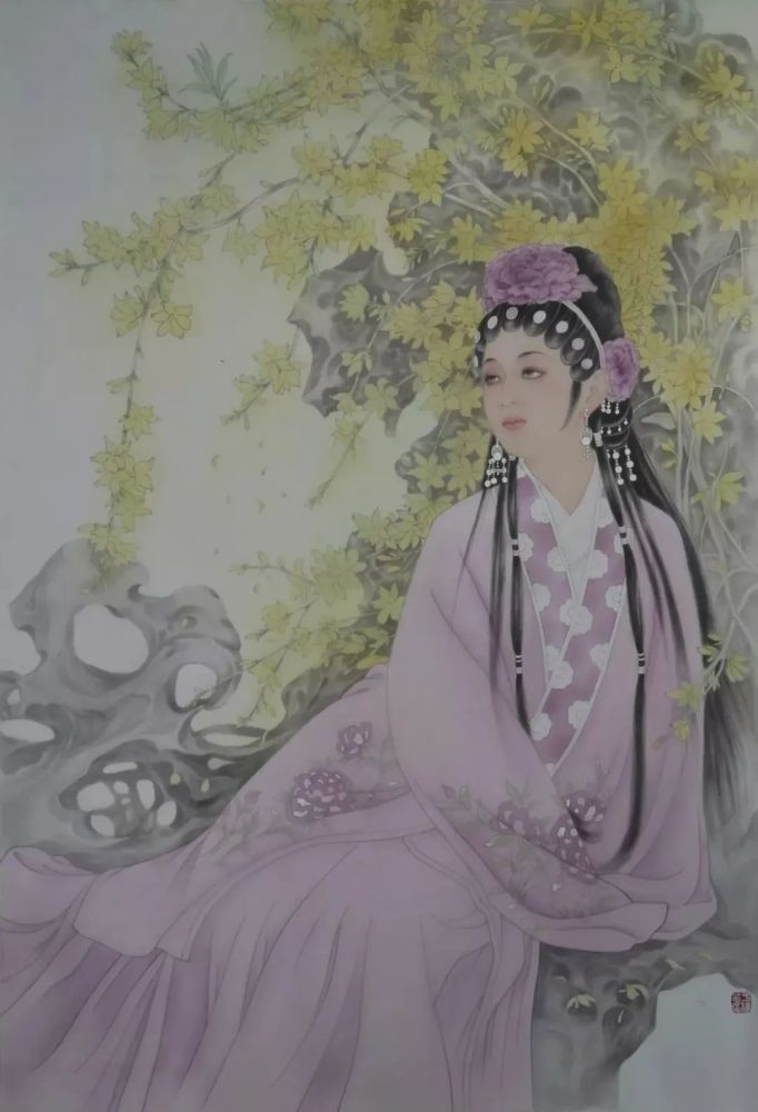 中国艺术家于栋华工笔绘画作品赏析